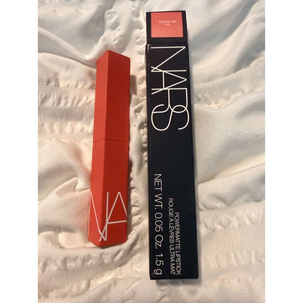NIB NARS Powermatte Lipstick in 111 Tease Me Rose Pink